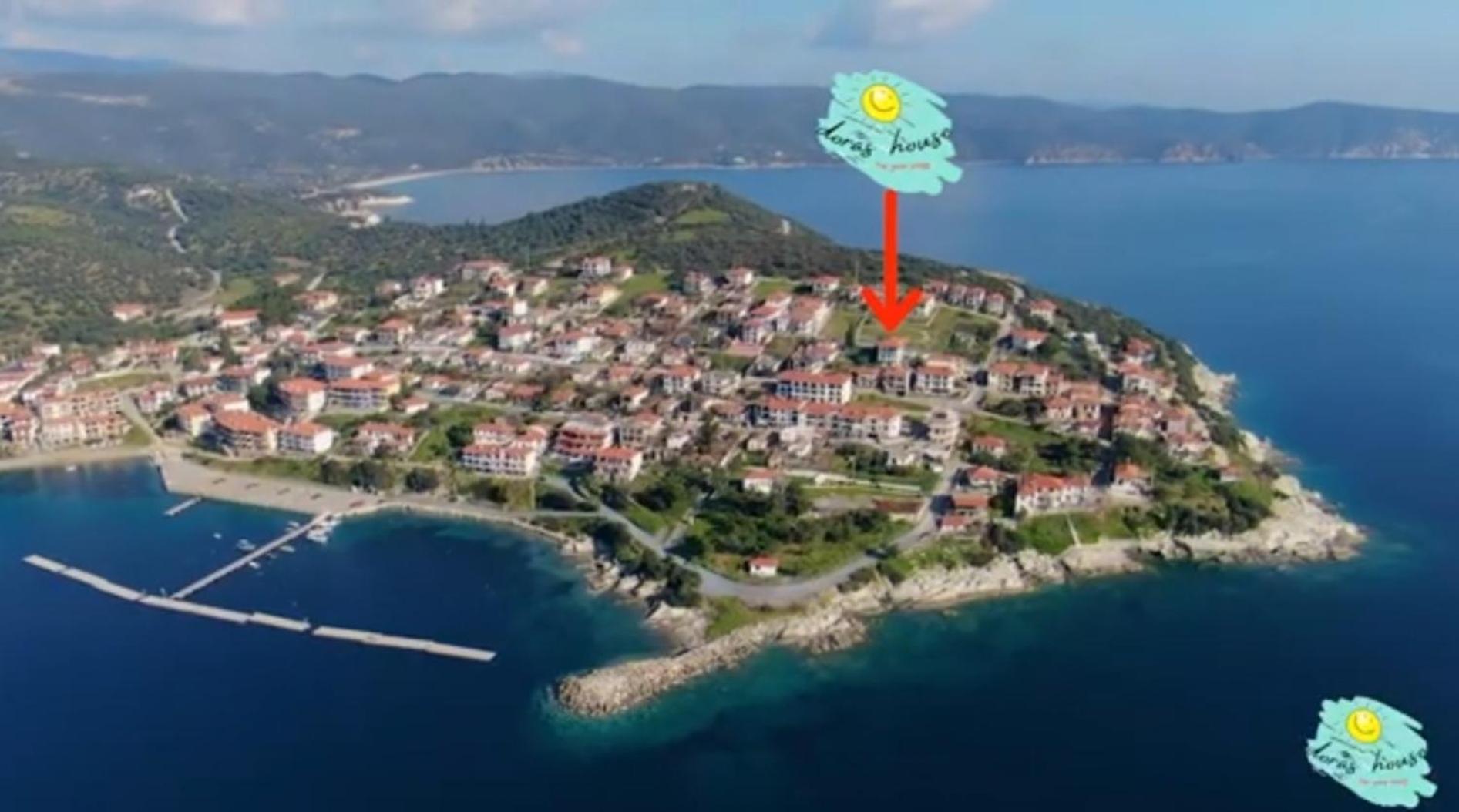 Dora'S House Comfortable Apartment With A Yard And View ピルガディキア エクステリア 写真